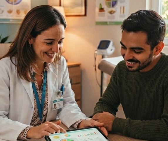 Consulta médica profesional